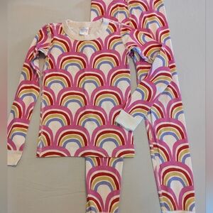 Tea Collection Rainbow Patterned Kids Pajamas